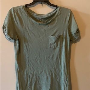 Favorite green tee with a pocket